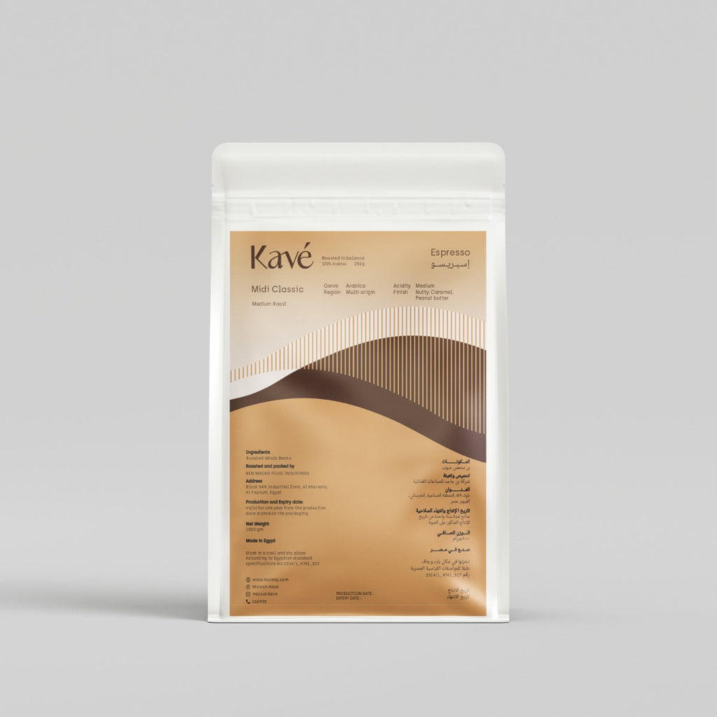 Espresso Kavé Midi Classic 1kg